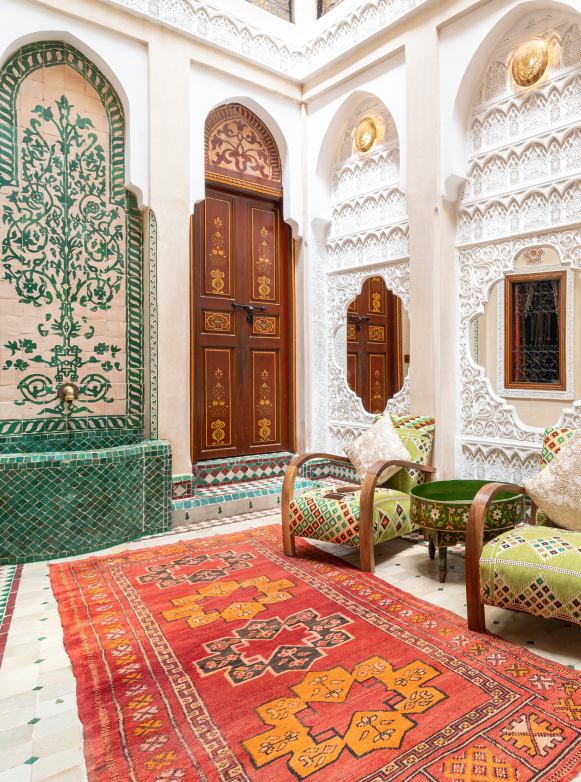 Riad Hikaya Courtyard